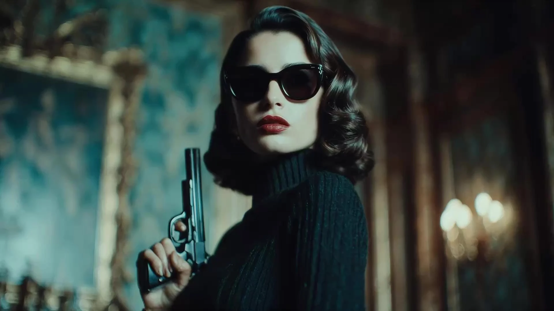 [slight French accent] This… is strictly confidential.